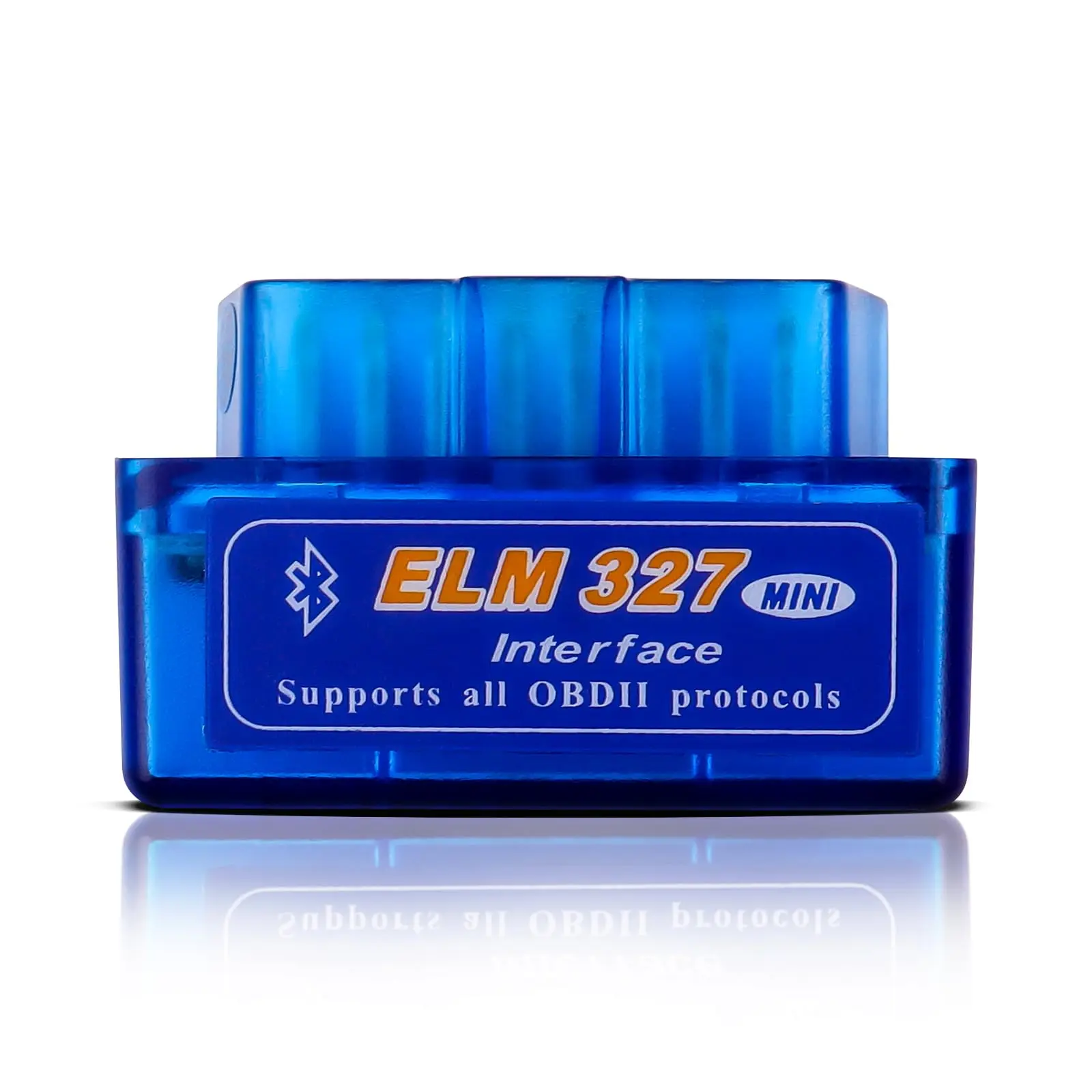 Mini ELM327 OBDII Car Diagnostic Scan, Car Professional Bluetooth Scan Tool, Supports Torque Pro App, Code Reader for Android