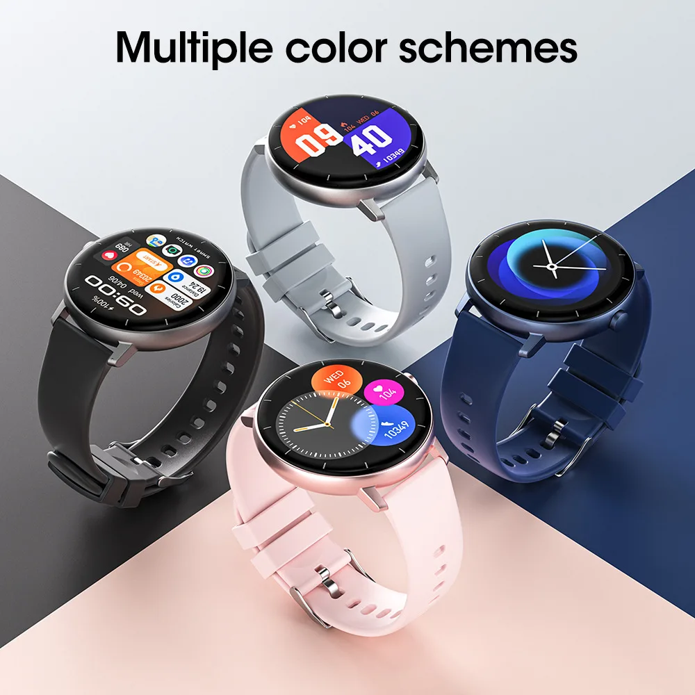 

Smart Watch Women men IP 68 Waterproof Full Touch Screen Bluetooth Call Heart Rate Health Monitor Sports Fitness For Android iOS
