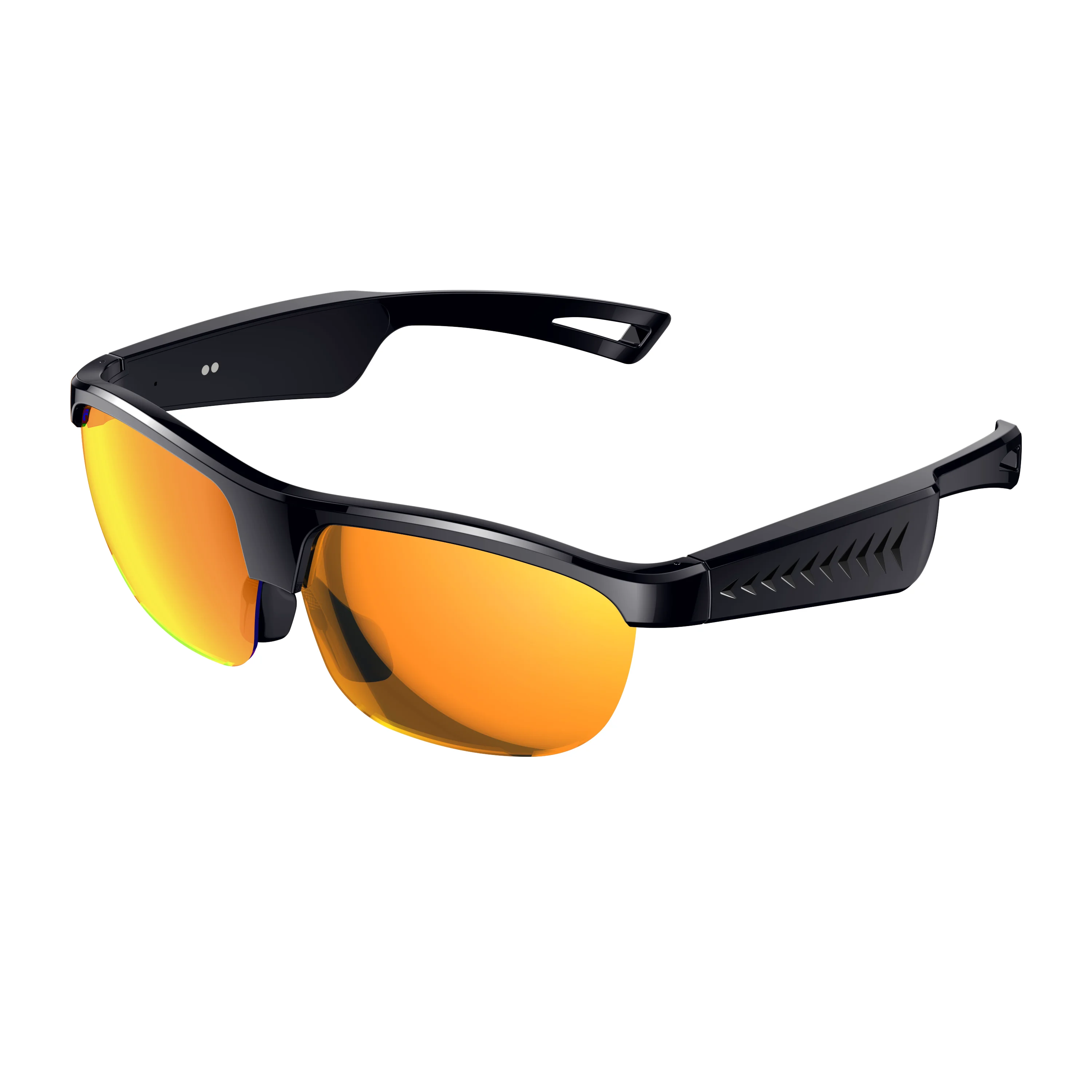 نظارات L01 الرياضية الذكية مع BOSS Audio، ENC، 6 عدسات، حماية من الأشعة فوق البنفسجية، بلوتوث 5.3 وعمر بطارية طويل.