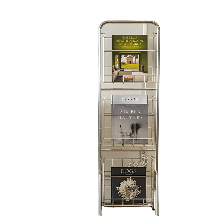 Internet celebrities medieval magazines books and newspapers display racks floor display racks ins wind mobile office data rack