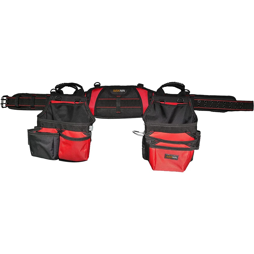 Heavy Duty Work Tool Belt with Extra Comfortable Foam Padded Fits upto 49\