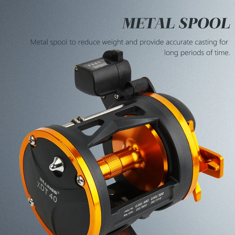 BILLINGS Line Counter Trolling Fishing Reel Right Hand Casting Sea Reel 3.8: 1/3+1BB Max Drag 15KG Saltwater Fishing Reels - AliExpress 18 BILLINGS Line Counter Trolling Fishing Reel Right Hand Casting Sea Reel 3.8: 1/3+1BB Max Drag 15KG Saltwater Fishing Reels - AliExpress 18
