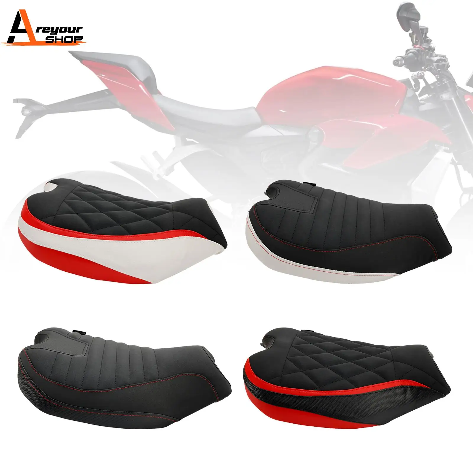 

Front Driver Rider Seat Pillion Saddle Fits For DU Streetfighter V2 22-23 strip