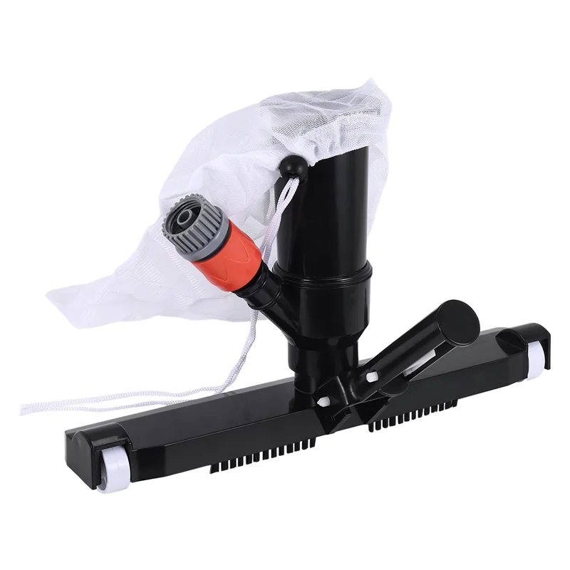 

Хорошо изготовленные аксессуары для вакуумной головки для бассейна с сумкой, чистящие средства для пылесоса шириной 14 дюймов для спа-салонов для бассейна, прудов, ванны