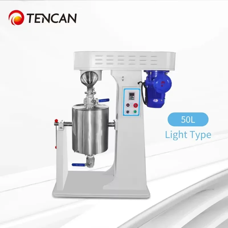 i TENCAN JM-50A 380V 50L Laboratory Stirred Ball Mill Machine Vertical Ceramic Liner Nano Powder Grinding CE ISO Certified