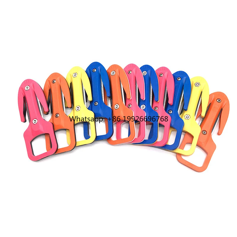 

Portable Two Sides Blades Scuba Diving Knife factory
