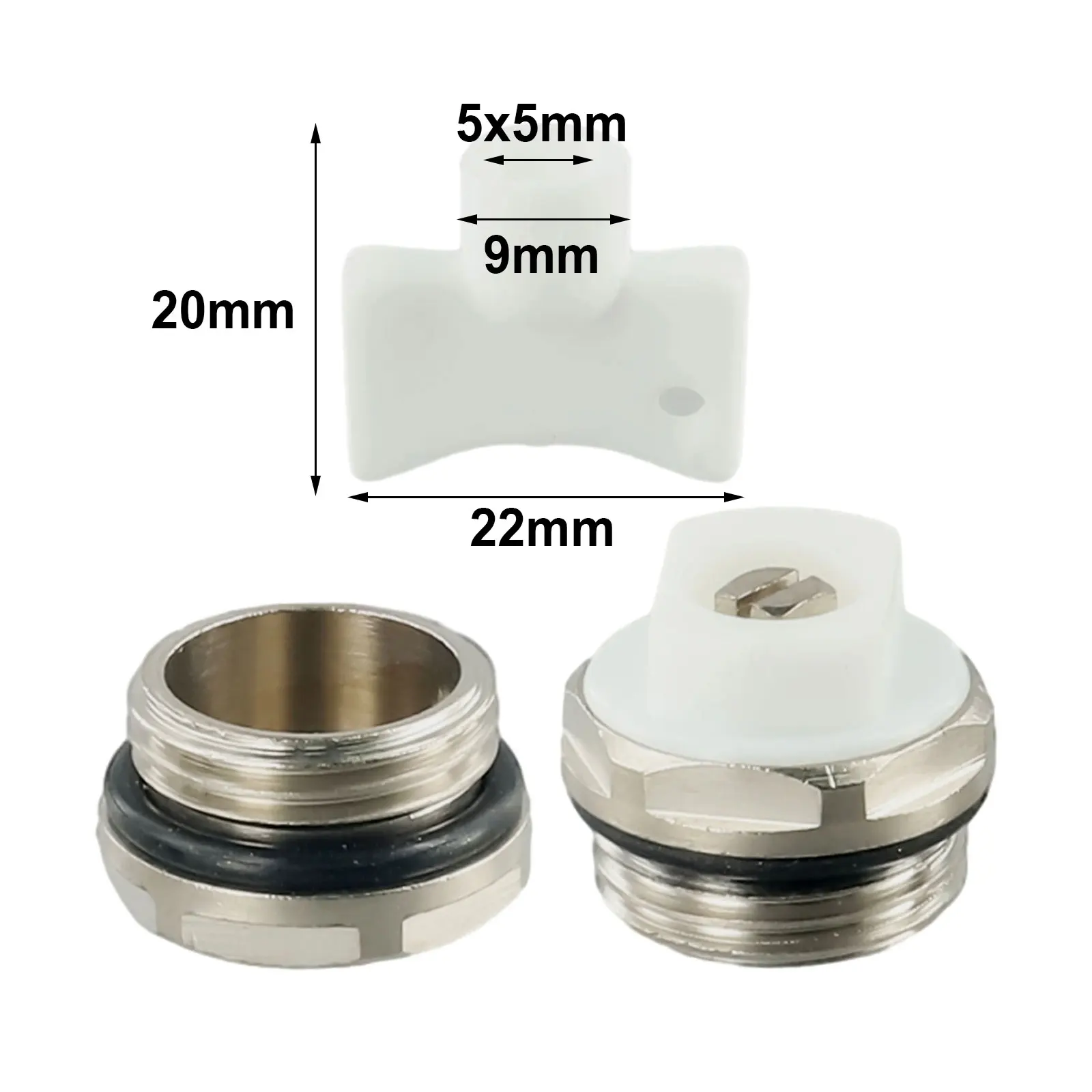 For Radiators Bleed Valve Radiator Bleed Valve Radiator Maintenance Adjusting With Spanner Nominal Pressure 10 Bar