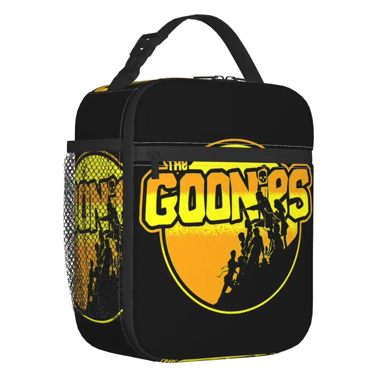 Custom The Goonies Logo Lunch Bag Women Cooler Warm Insulated Lunch Boxes for Student School