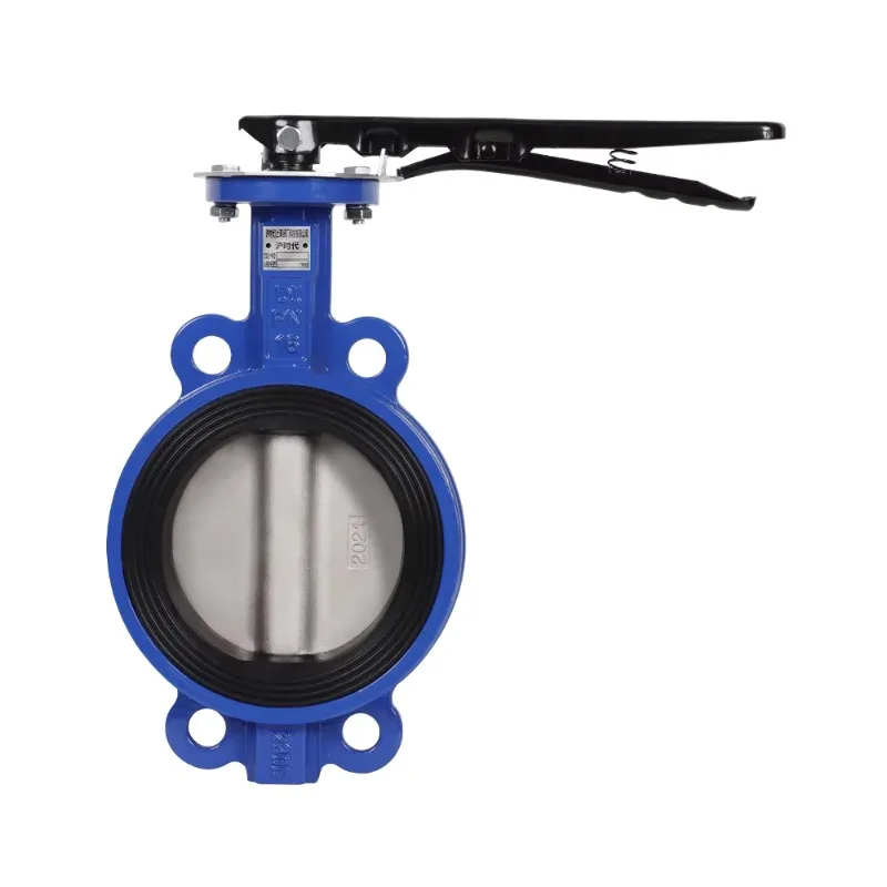 

Высокотемпературный уплотненный поворотный затвор из ковкого чугуна EPDM с ручным управлением, тип D71X, безштырьковый, для воды