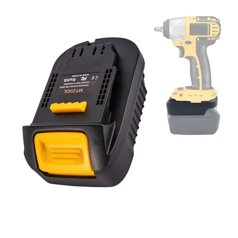 Mt20Dl Adapter Cho Makita 18V Bl1830 Bl1860 Bl1815 Pin Li-Ion Cho Dewalt 18V 20V Dcb200 Li-Ion pin Đèn