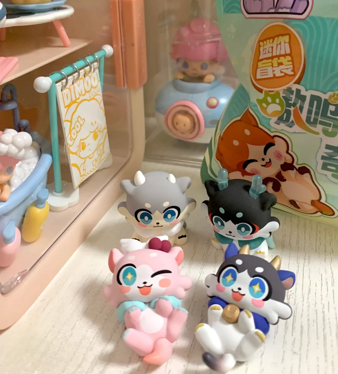 

Honkai Star Rail Awoo Awoo Chimera Series слепая коробка мини косплей настольные украшения мультяшные аксессуары талисман подарки-сюрпризы