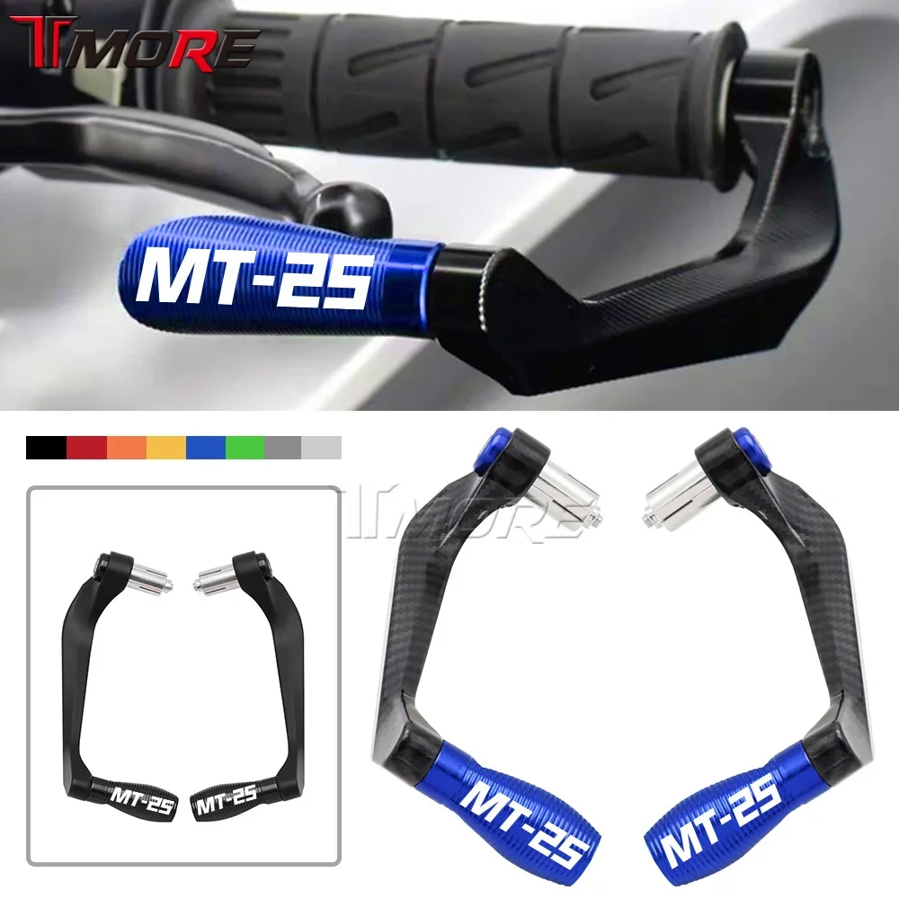 For YAMAHA MT-25 MT25 MT 25 Motorcycle Universal 22mm Handlebar Grips Guard Brake Clutch Levers Handle Bar Guard Protector