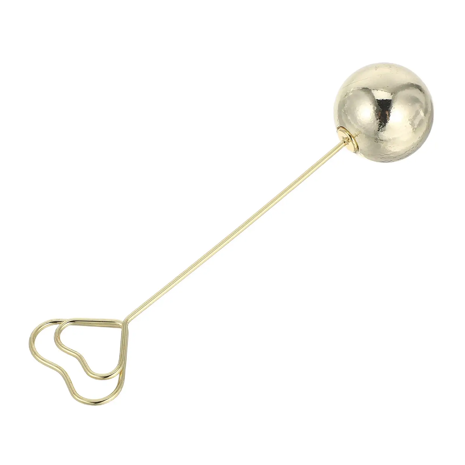 Photo Folder Clip Stand Heart Display Detachable Decorative Card Holder Iron Note