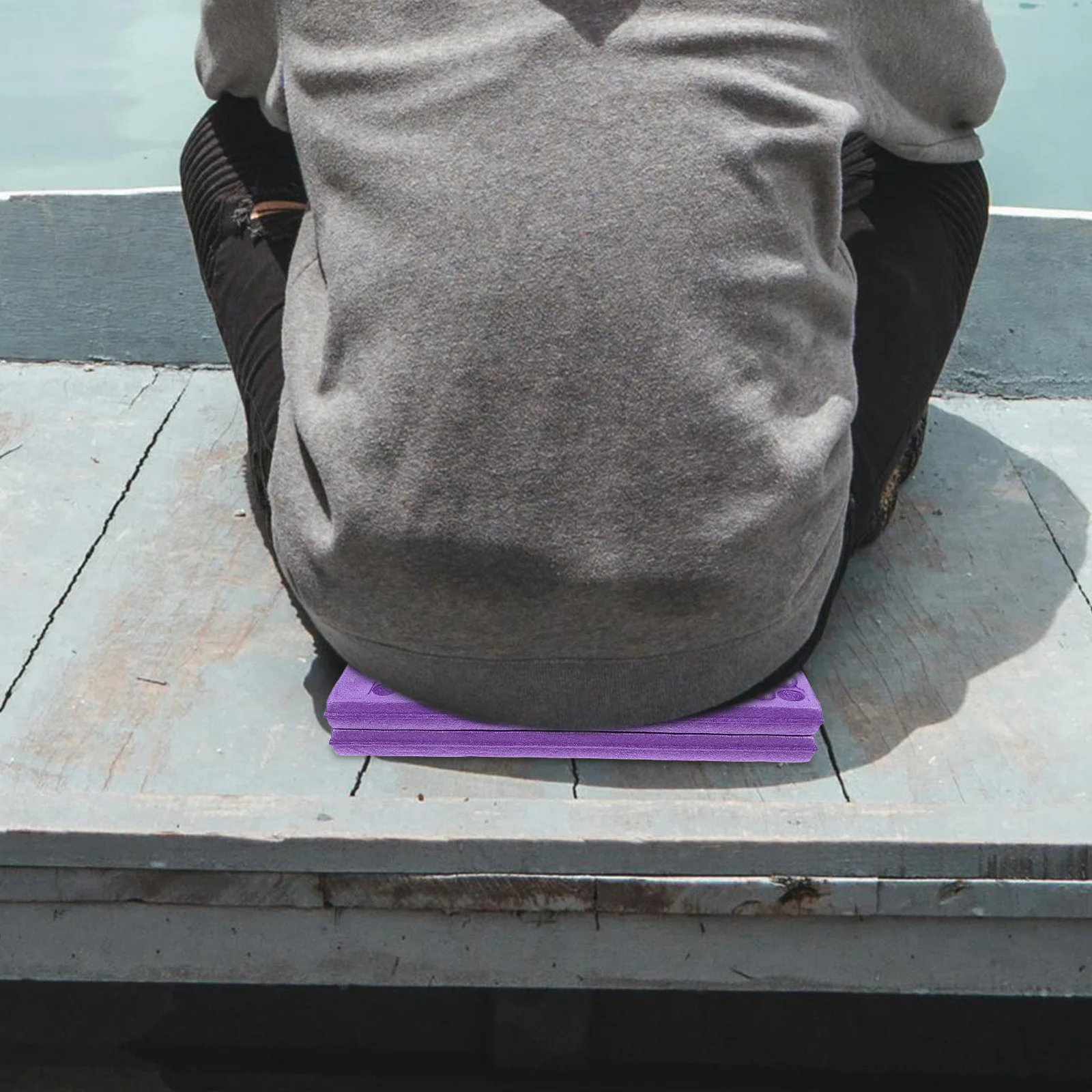 

Xpe Foldable Mat Purple No Smell Insulation Flexible Lightweight Wear Resistant for Outdoor Use Mats Folding Pads
