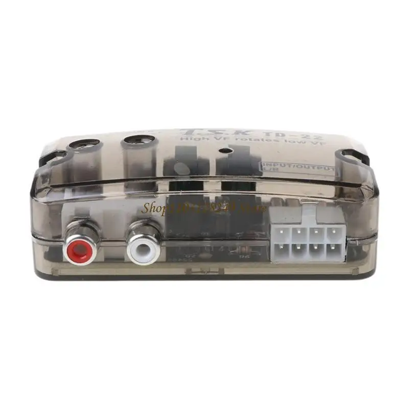 N5KD Car High To Low Frequency Divider Converter Audios Subwoofer Regulator Filter Amplifier RCA Line VCD DVD Player