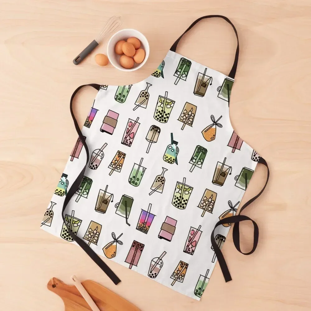 

Boba baby Apron For Nail Stylist Hairdressing Hairdresser Accessories Kitchen Apras For Women christmas Apron