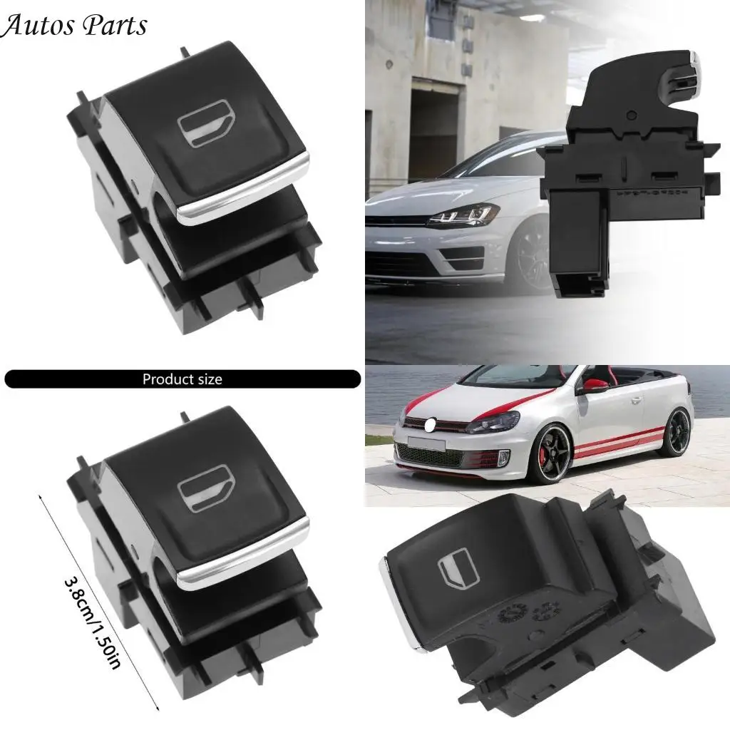 57BA Responsive Window Glass Button Glass Raising Single Switch 5G0959855F 5G0959855L
