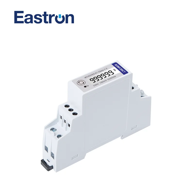 Imagem -04 - Tampa Sealable Pulso ou Modbus Output Medindo o Kwh Mid pf Sdm120ct-mv 100a200a 0.1v 230v Fio da Fase 2
