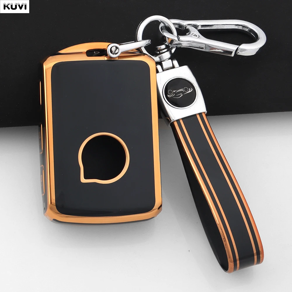 TPU Autoschlüssel-Hülle für Volvo S60 S90 XC40 XC60 XC90 V60 V90 T5 T6 T8 Polestar 1 Polestar 2 Zubehör Tasche
