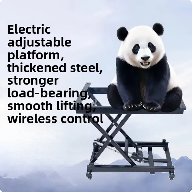 Electric Adjustable Height Coffee Table Base with Wireless & Wired Remote for Home and Office, 110V/220V Dual Voltage