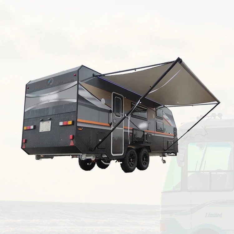High Quality American Style RV Awning Wind Out Caravan Rv Camper Van Awning Wall Mounted For Motorhomes