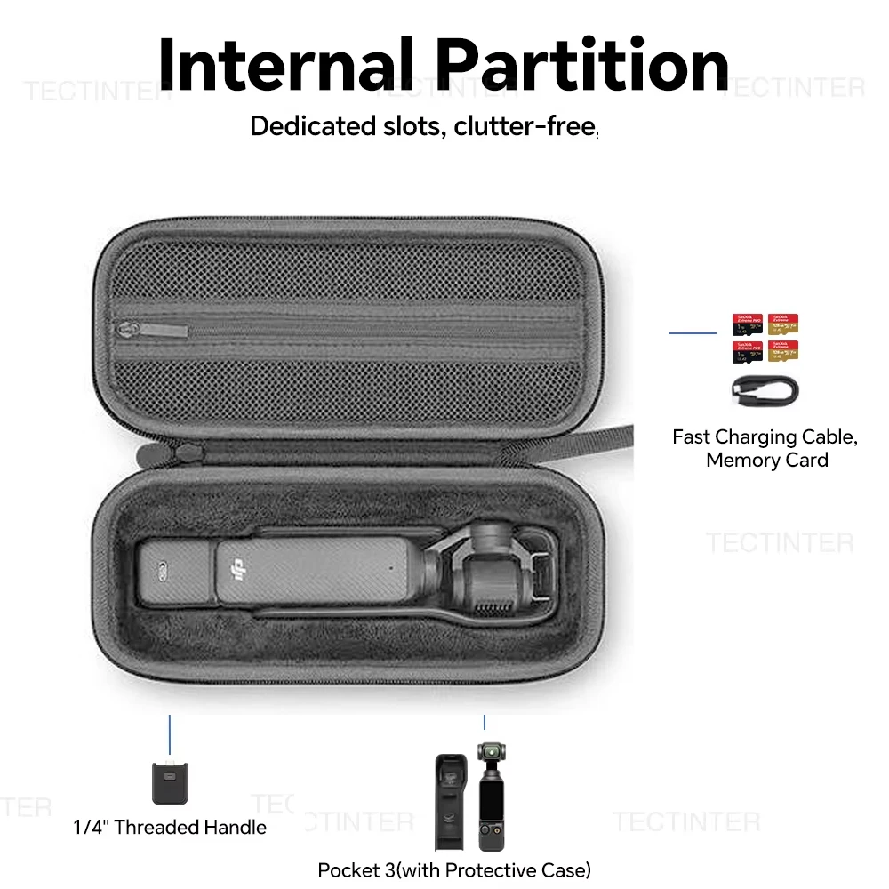 Protective Bag Case For DJI Osmo Pocket 3/4/Xtra Muse Travel