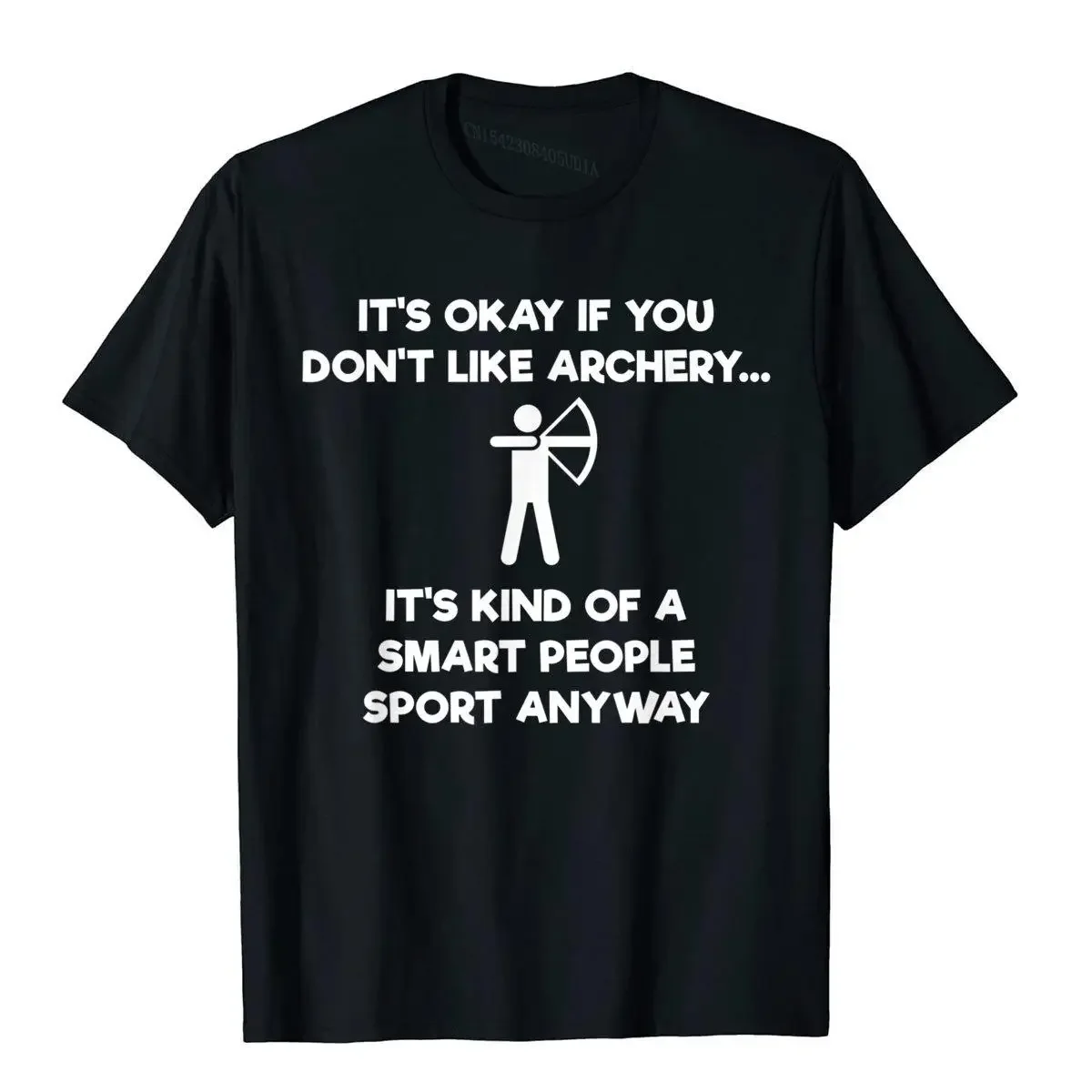 Archery T-Shirt Gift Funny Archery Smart People Cotton Mens T Shirt Harajuku Oversized Streetwear Fitness Tops Shirt Latest