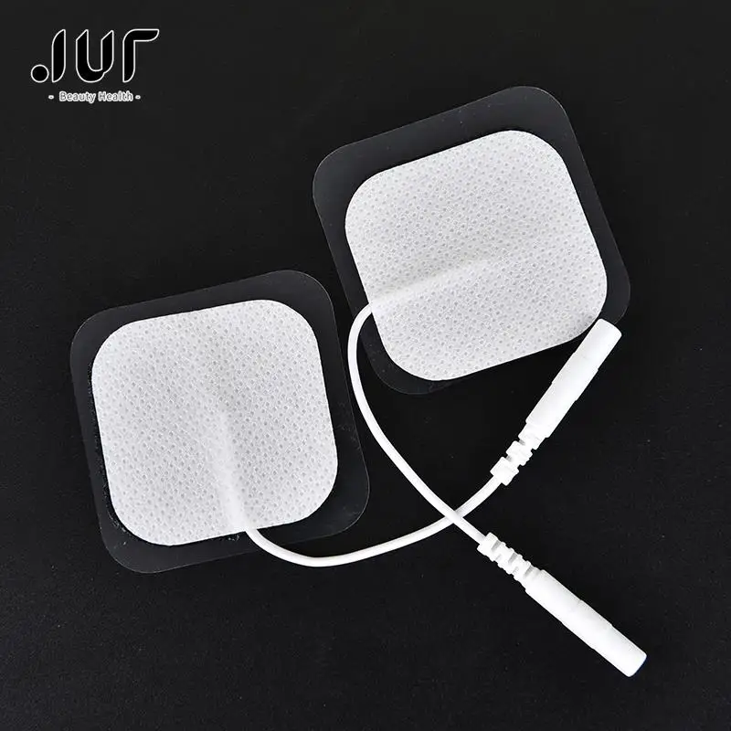 

20pcs/lot 4*4 cm Electrode Pads Tens Electrodes for Tens Digital Therapy Machine Massager Nerve Stimulator