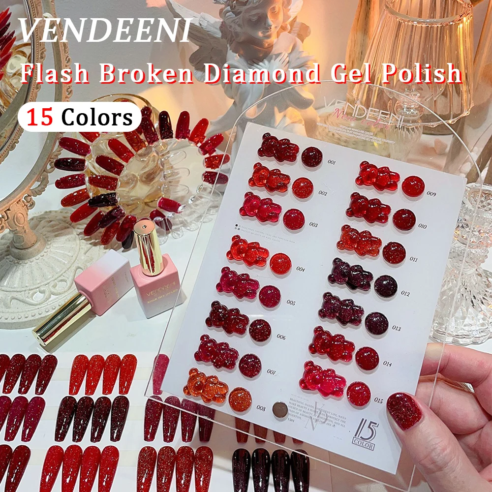 vendeeni-–-kit-de-15-couleurs-de-vernis-a-ongles-gel-semi-permanent-effet-diamant-brise-rouge-paillete-sechage-uv-led-a-tremper-avec-presentoir