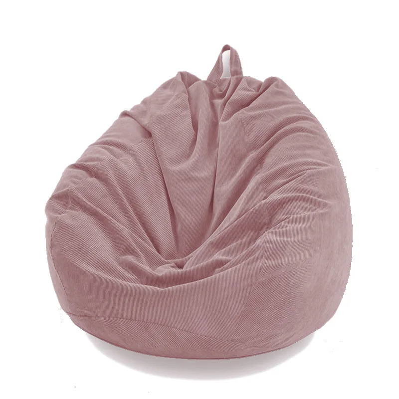 Super Soft Curdoroy Bean Bag Cover Lazy BeanBag Cover Without Filler Couch Cover Tatami