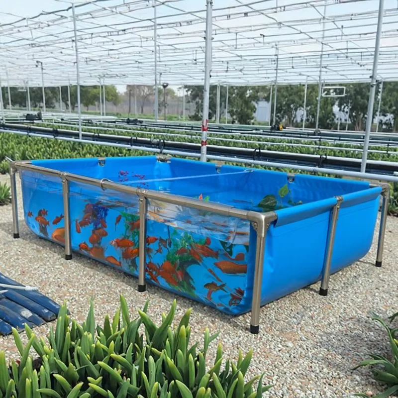 

5000Litre Durable PVC Fish Tank Folding Aquaculture Ponds for Fish Breeding Plastic Material for Farming