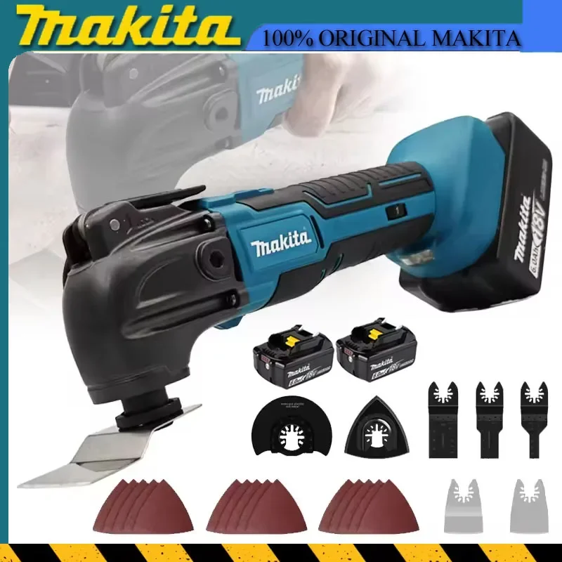 

Многофункциональный осциллирующий инструмент Makita 600 Вт для резки и обработки дерева, 20000 об/мин, электрическая пила-триммер для аккумуляторов 21В/18В