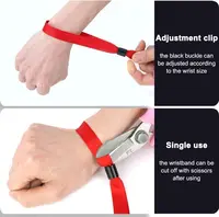 200PCS Custom Cloth Wristbands Personalized Events VIP Wristbands for Festival Gatherings Admission Party 3