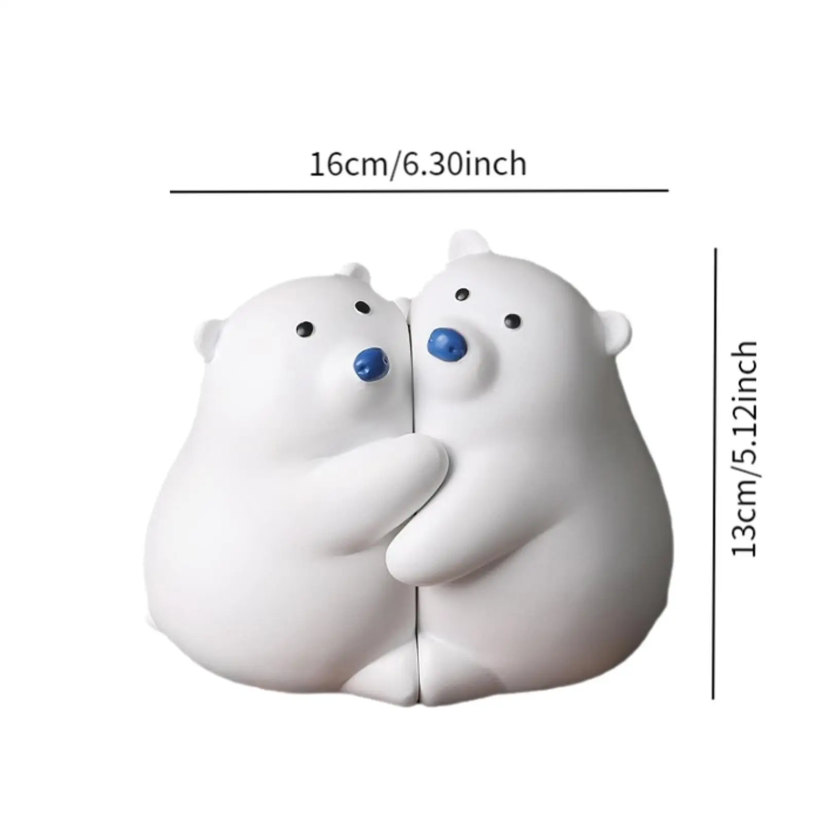 Набор из 2-х подставок для книг «Медведь» для полок и столов, идеально подходит для дома и офиса