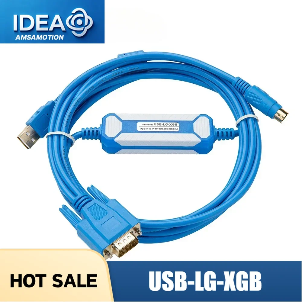 USB-LG-XGB Programming Cable for Korea LG LS K120S K7M Series PLC XGB XGC XGM GLOFA GM6 Adapter Data Download Line