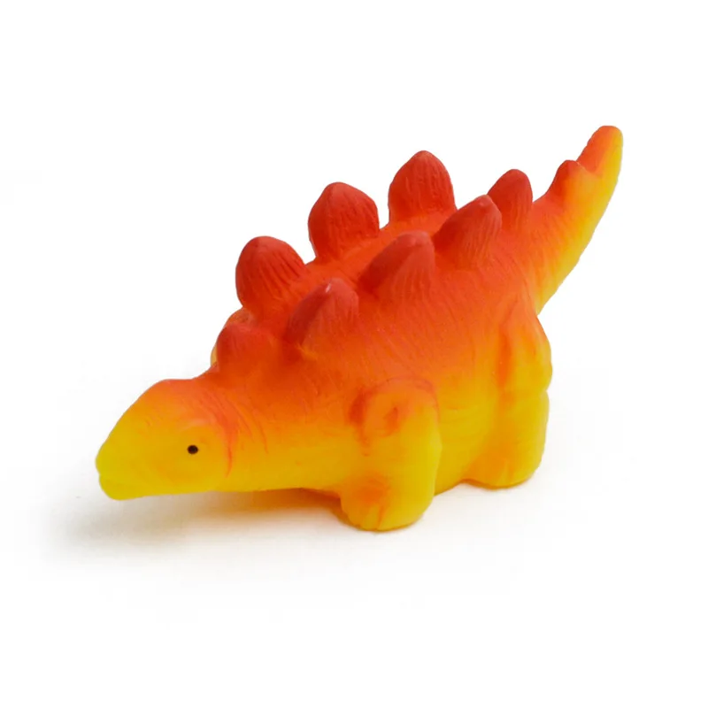 6 قطعة/المجموعة الكرتون الديناصورات الصغيرة متوهجة لعبة الاطفال المياه اللعب متوهجة المياه السائلة الاستشعار قابلة لإعادة الاستخدام حمام الطفل لعبة أجواء مضحكة