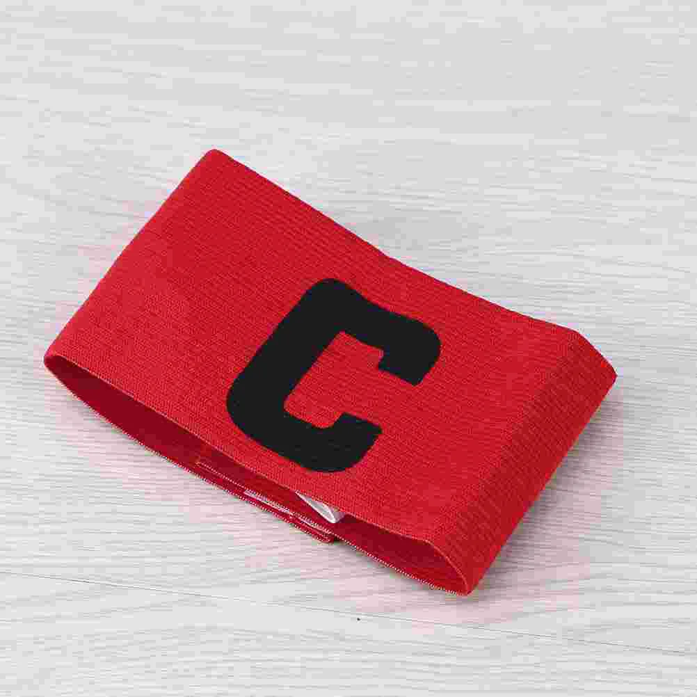 4 Pcs Arm Bands Football Captain Armband Professional Wrist Red Nylon Basketball Child