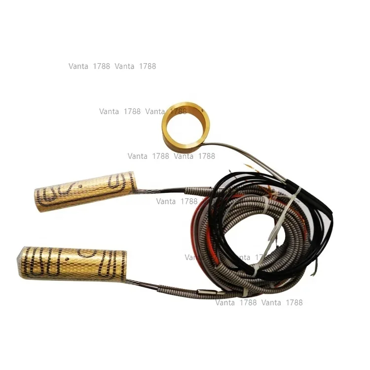 Hot Runner Press In Brass Coil Heater Copper Sleeve For Mold Injection Molding Heating Element Copper Nozzle Sleeve