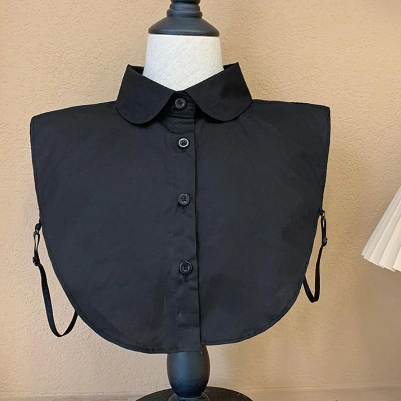 Fake Collar Detachable Dickey Collar Blouse Half Shirts False Collar Faux Collars for Girls and Women