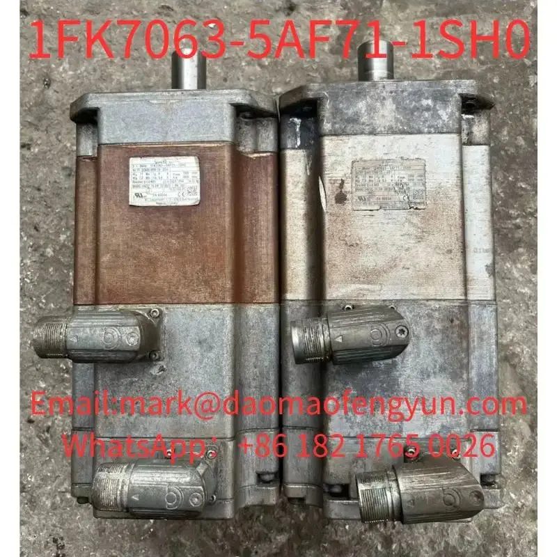 

1FK7063-5AF71-1SH0 Used Tested OK, In Good Condition SIMOTICS S synchronous servo motor 1FK7 Compact 11 Nm