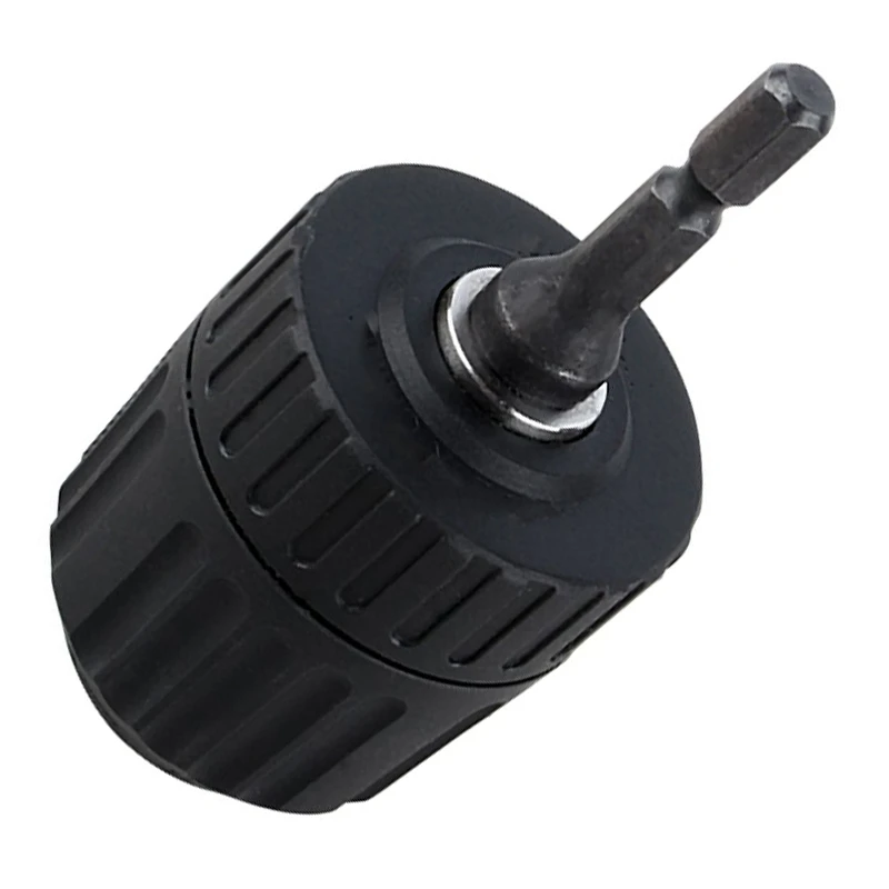 キーレスドリルチャックコンバーター3/8インチ24unf 1/4インチ六角シャンクステンプアダプター0.8-10mm