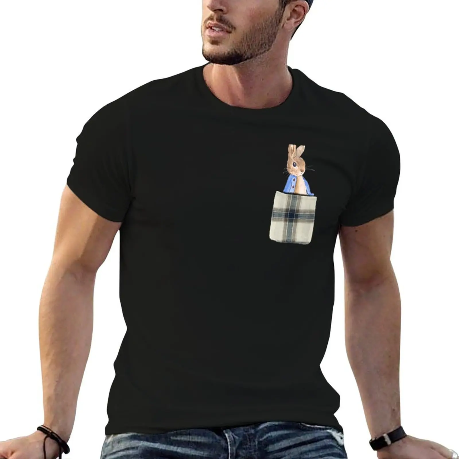 

Peter Pocket T-Shirt man t shirt cotton t shirts for man cotton soft man graphic t shirt T-shirt