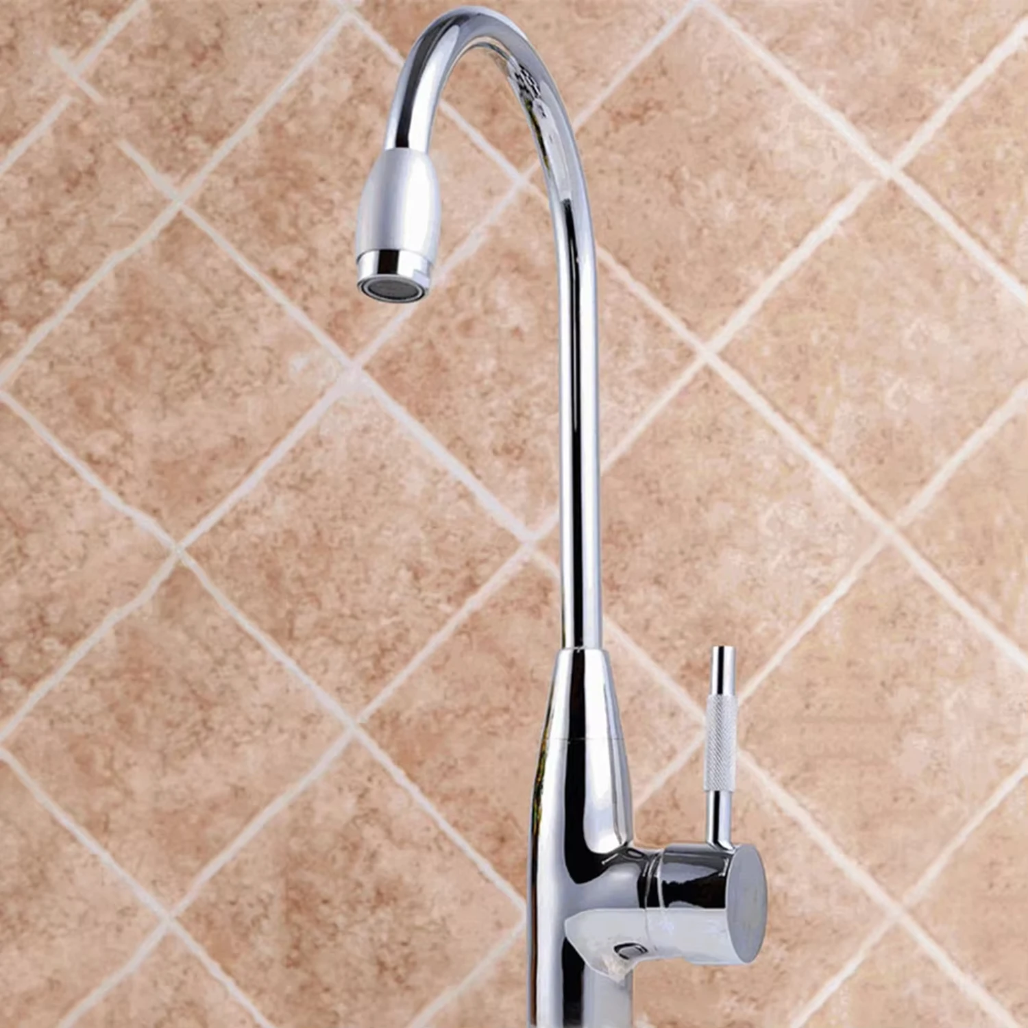 Swivel Degree Sink Faucet, Kitchen Mixer Tap with Cold & Hot Control - Bathroom Accessories