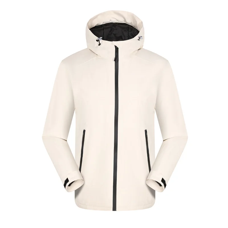 Herfst En Winter Nieuwe Outdoor Heren En Dames Dikke Jas Winddicht En Waterdicht