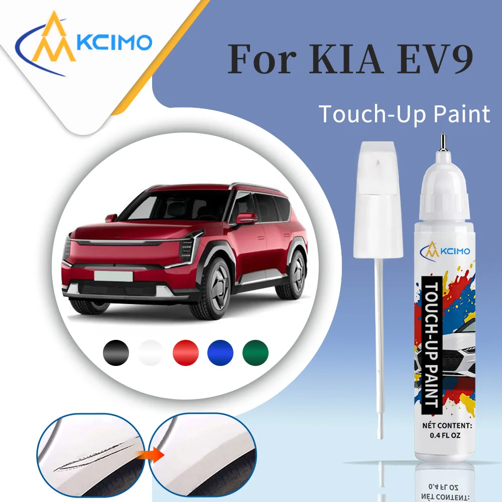 Bolígrafo de Reparación de Pintura de Alta Precisión para KIA EV9, Gris Pebble, Rojo Aurora, Negro Perla, Verde, Eliminador de Arañazos, Repuestos para Autos