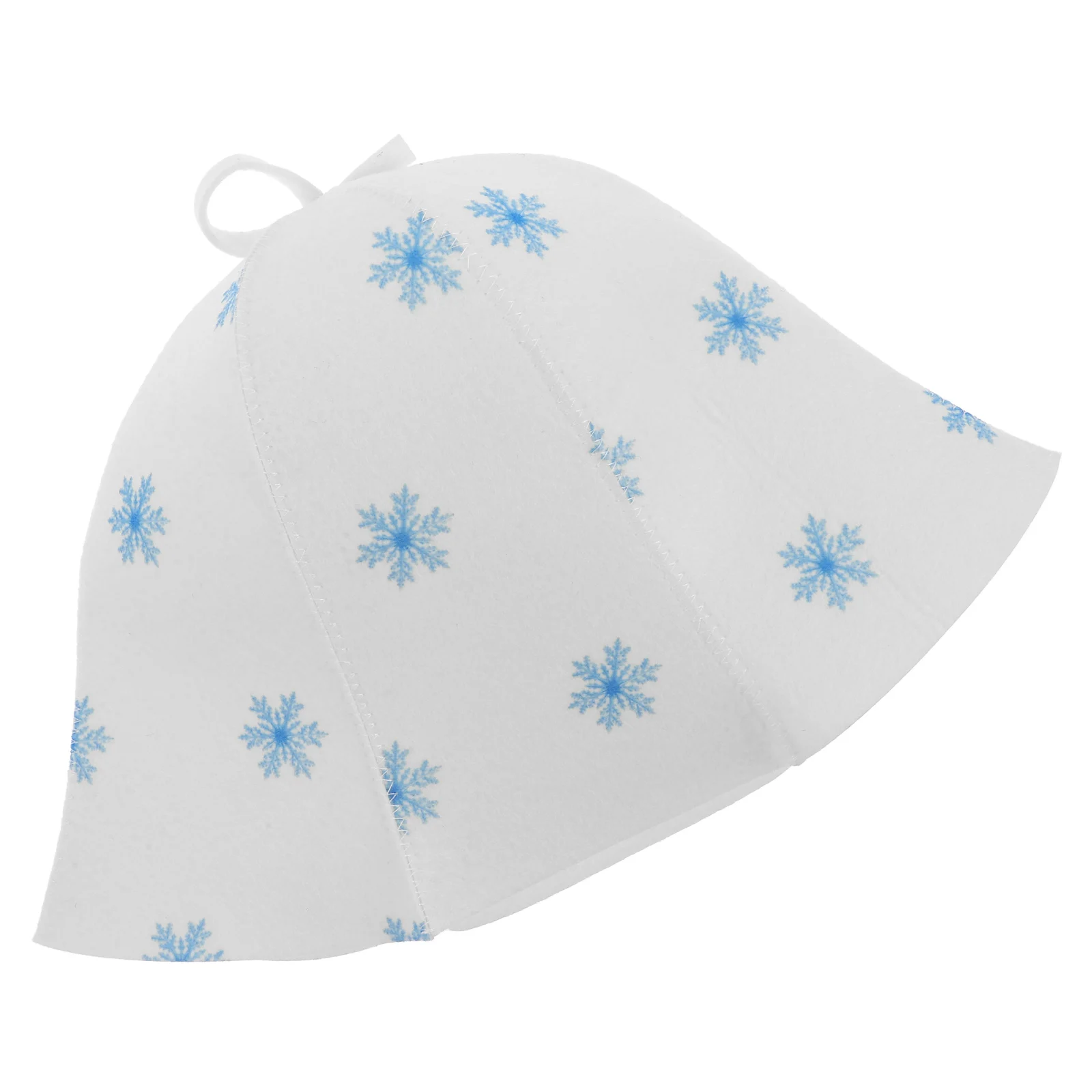 

Absorbent Shower Cap Sauna Bath Accessory Russian Banya Hat Spa Hair Dry Non-woven Bucket Felt House Frosted