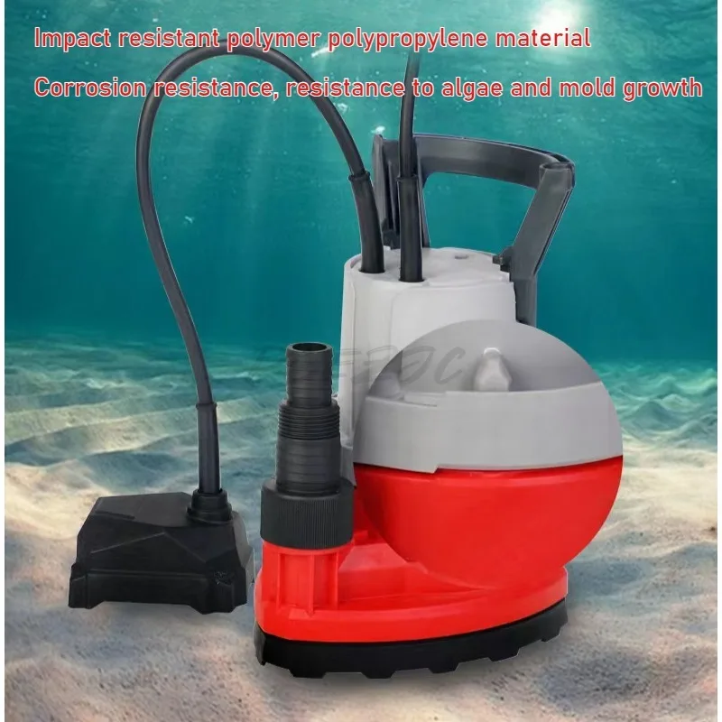 Basement Floor Area Water 1cm Automatic Pump Household Low Suction Pump Low Water Level Submersible Pump