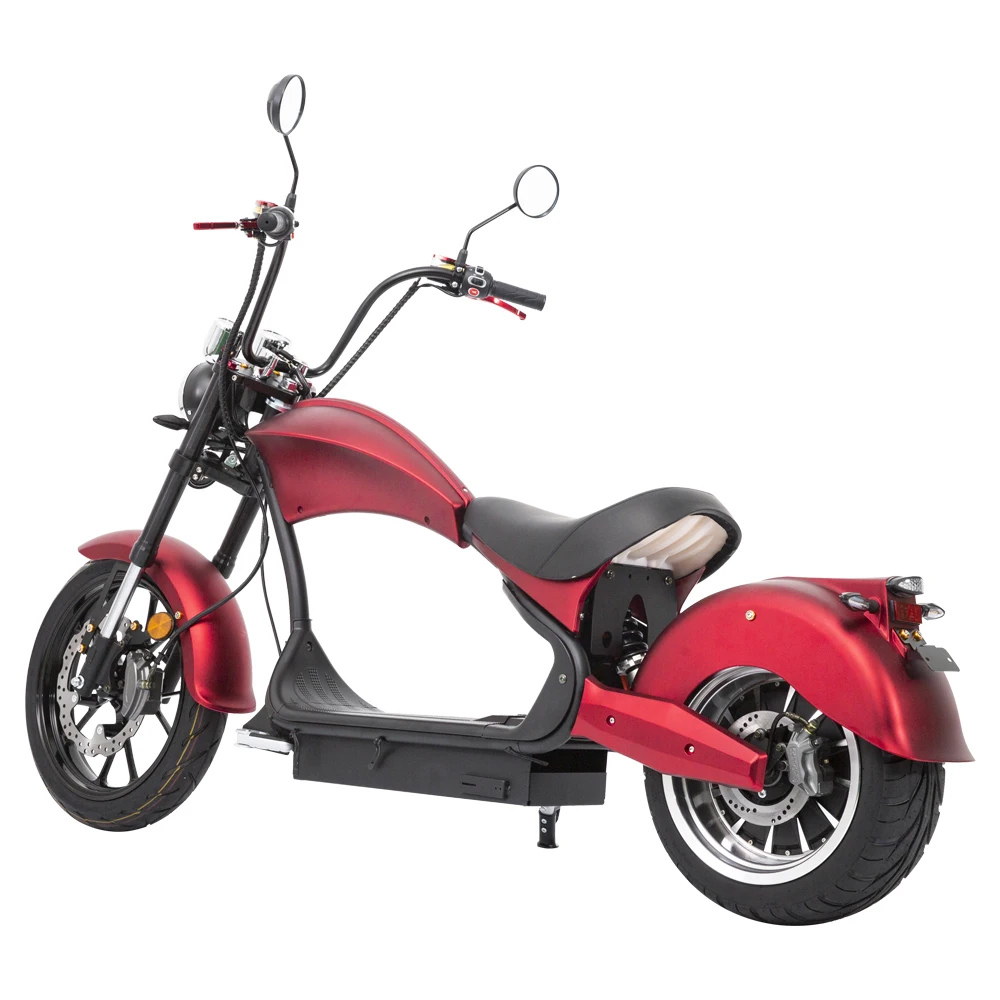 Clark is hot selling US/EU warehouse New Model High Speed 2000w 2 Wheel Citycoco Fat Tire Electric Golf Bike Cart Scooter Adult