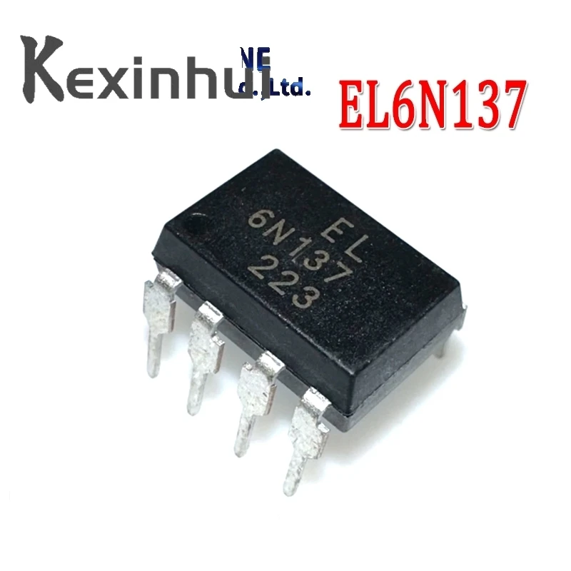 10pcs/lot Brand New & Original Optocoupler CT6N137 Dip-8 Compatible EL6N137 6N137 Coupler