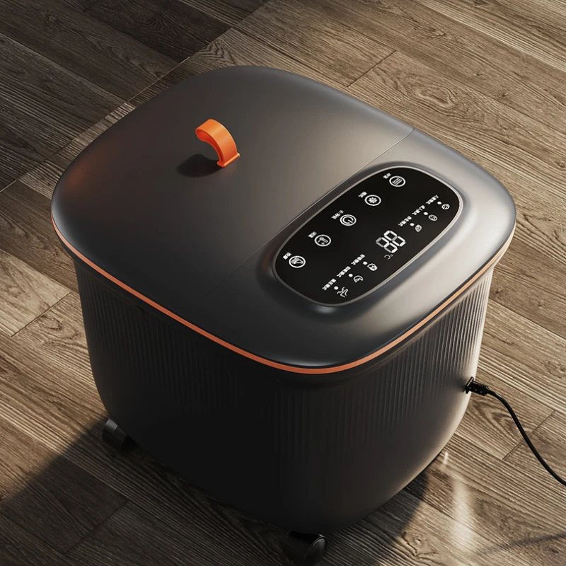 Spray Surf Automatic Bath Massage Pedicure Spa Foot Bath Machine Intelligent PTC Heating Constant Temperature Foot Bath Bucket